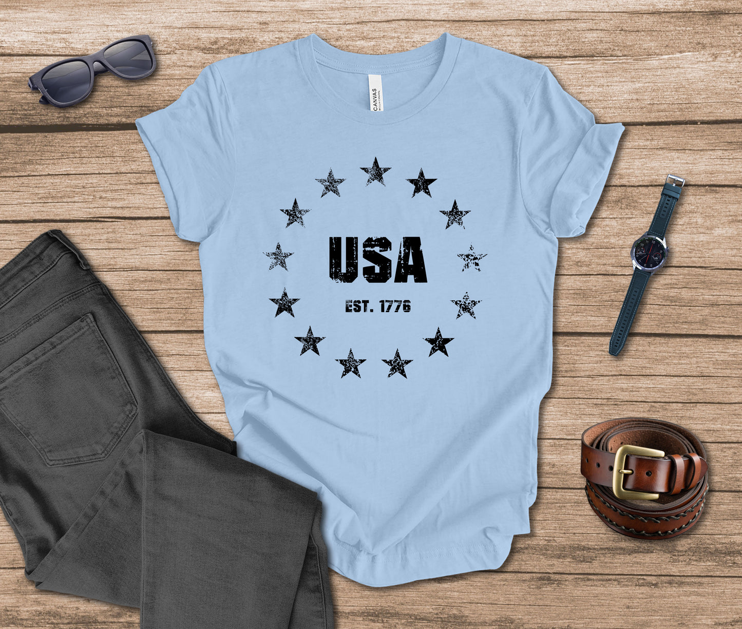 USA Stars T-shirt