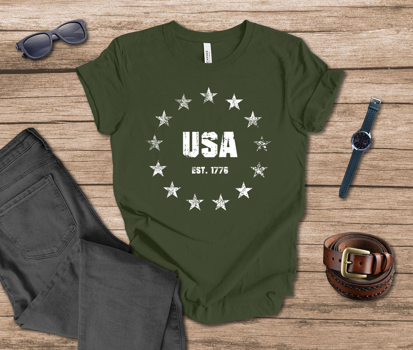 USA Stars T-shirt