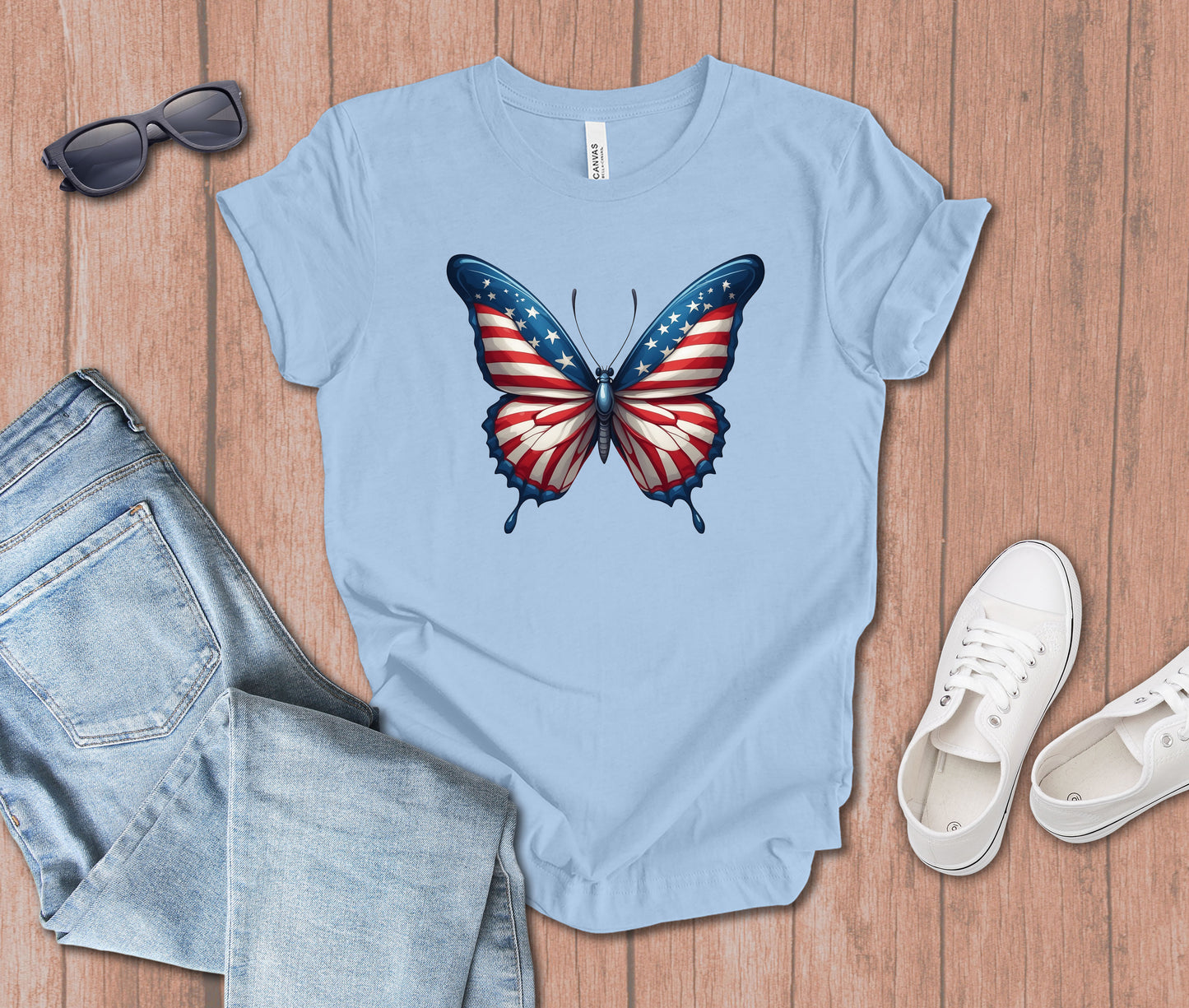 Butterfly 3-D T-shirt