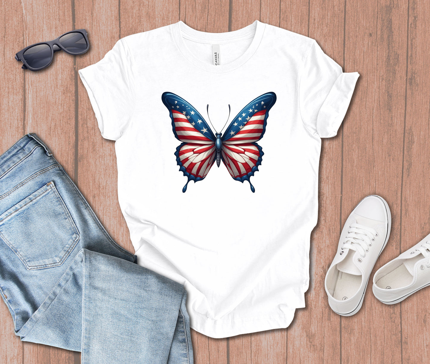 Butterfly 3-D T-shirt