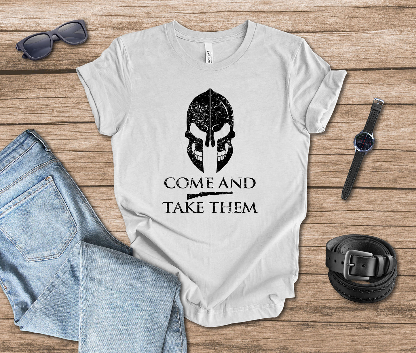 Come and Take Them Spartan T-shirt