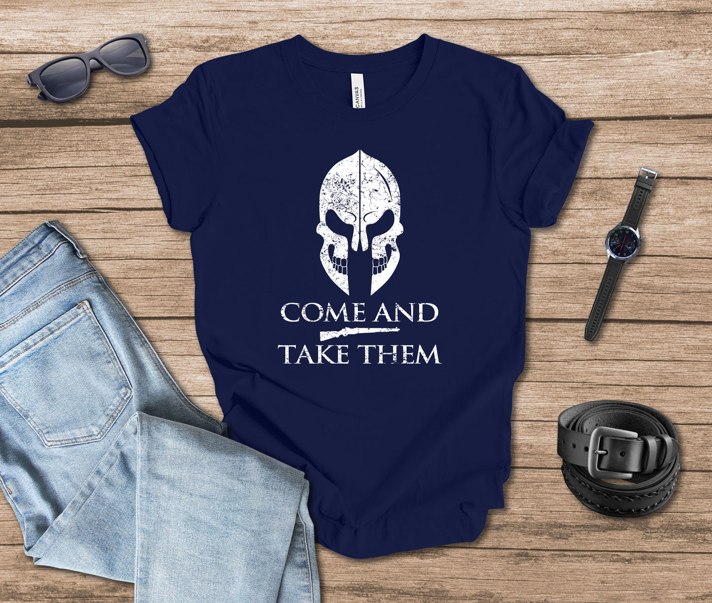 Come and Take Them Spartan T-shirt