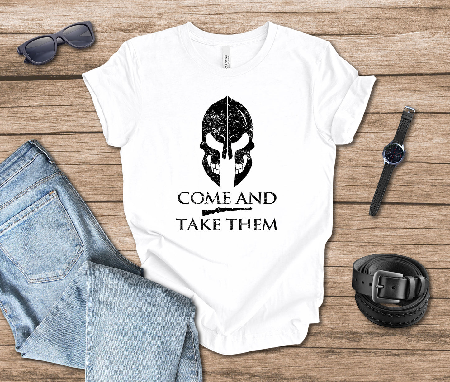 Come and Take Them Spartan T-shirt