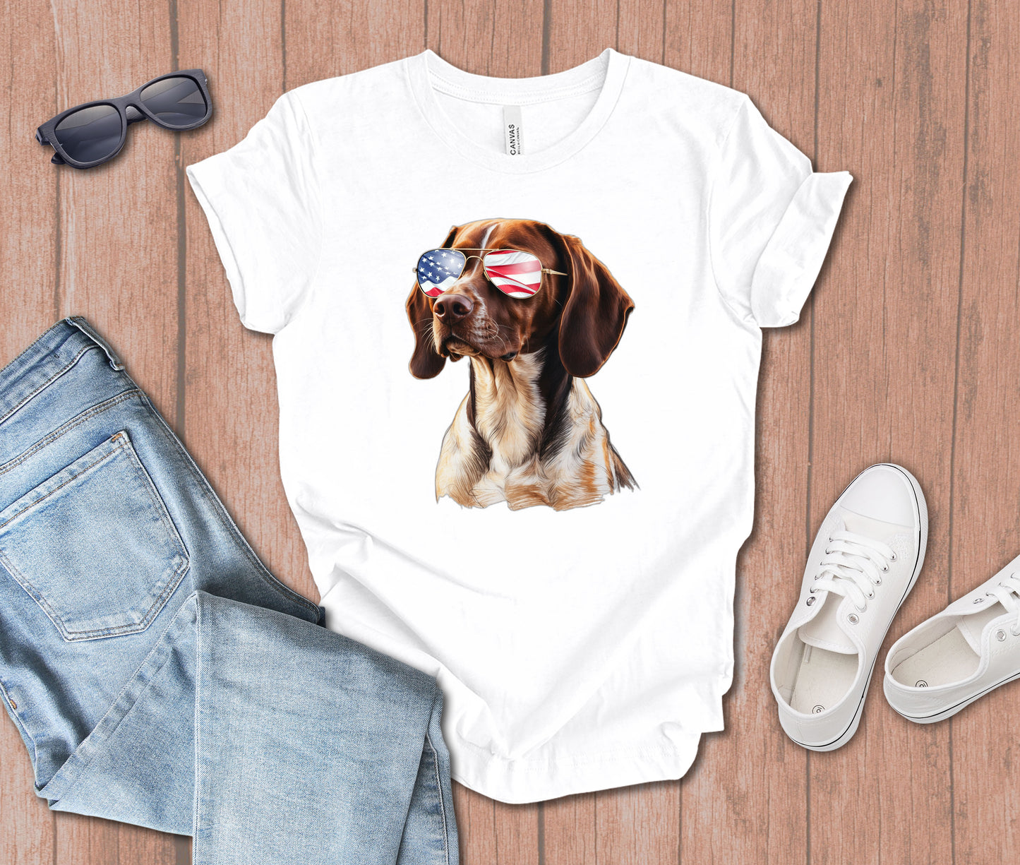 Pincher in Sunglasses T-shirt