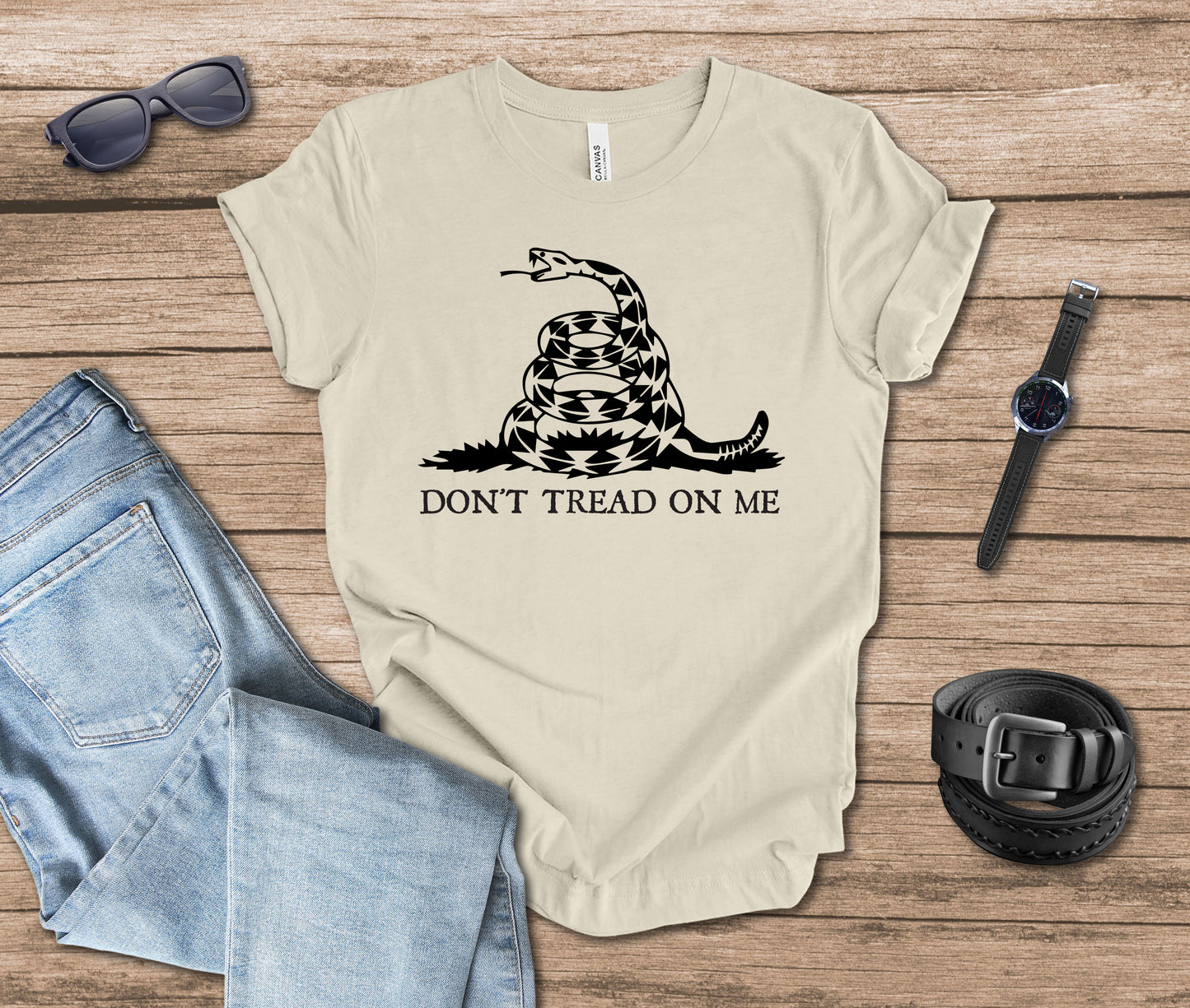 Don't Tread on Me Plain T-shirt