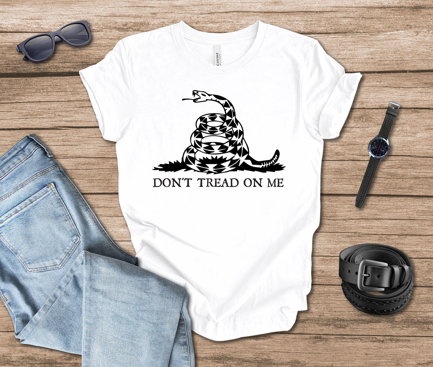 Don't Tread on Me Plain T-shirt