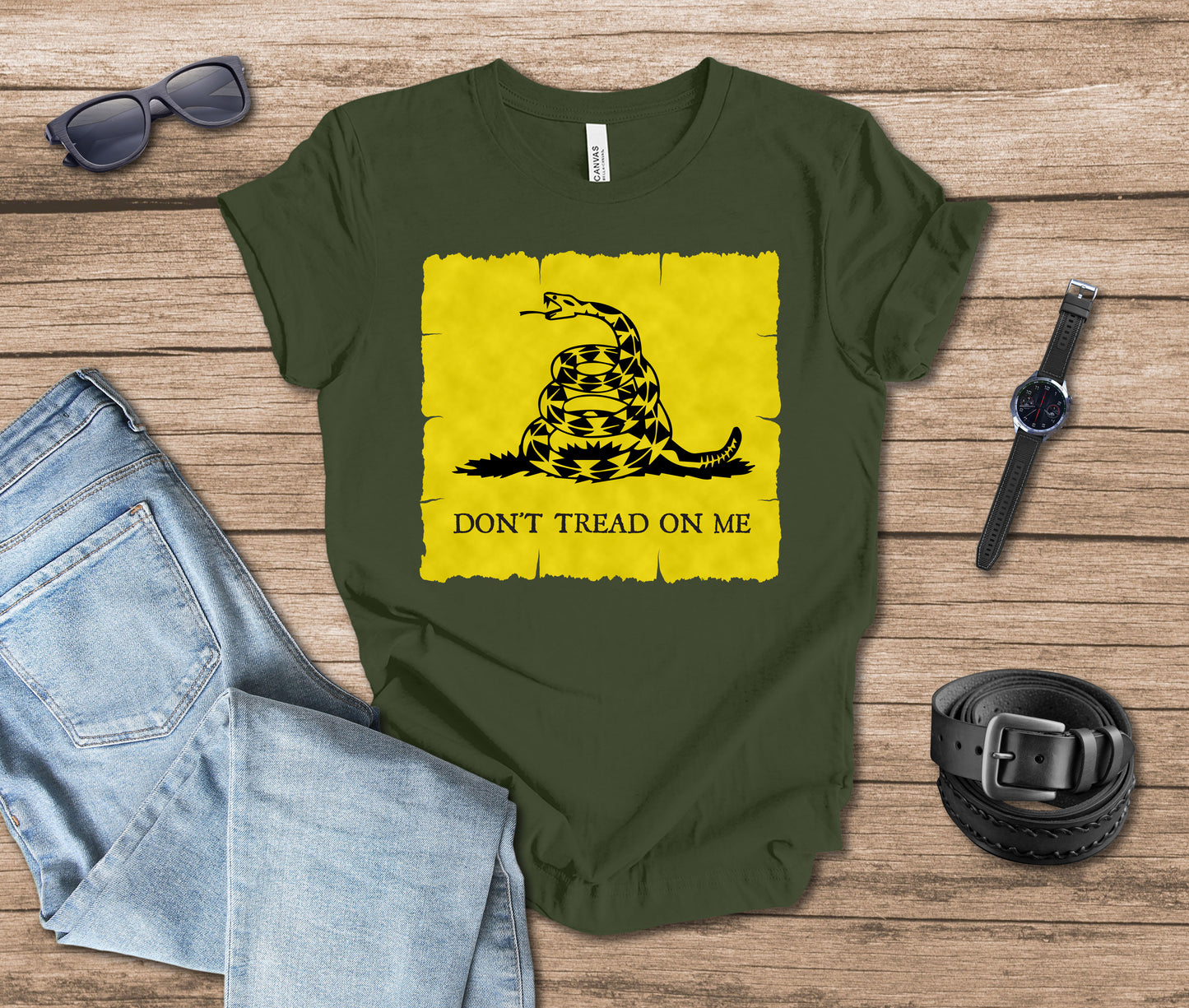 Don't Tread on Me Flag T-shirt