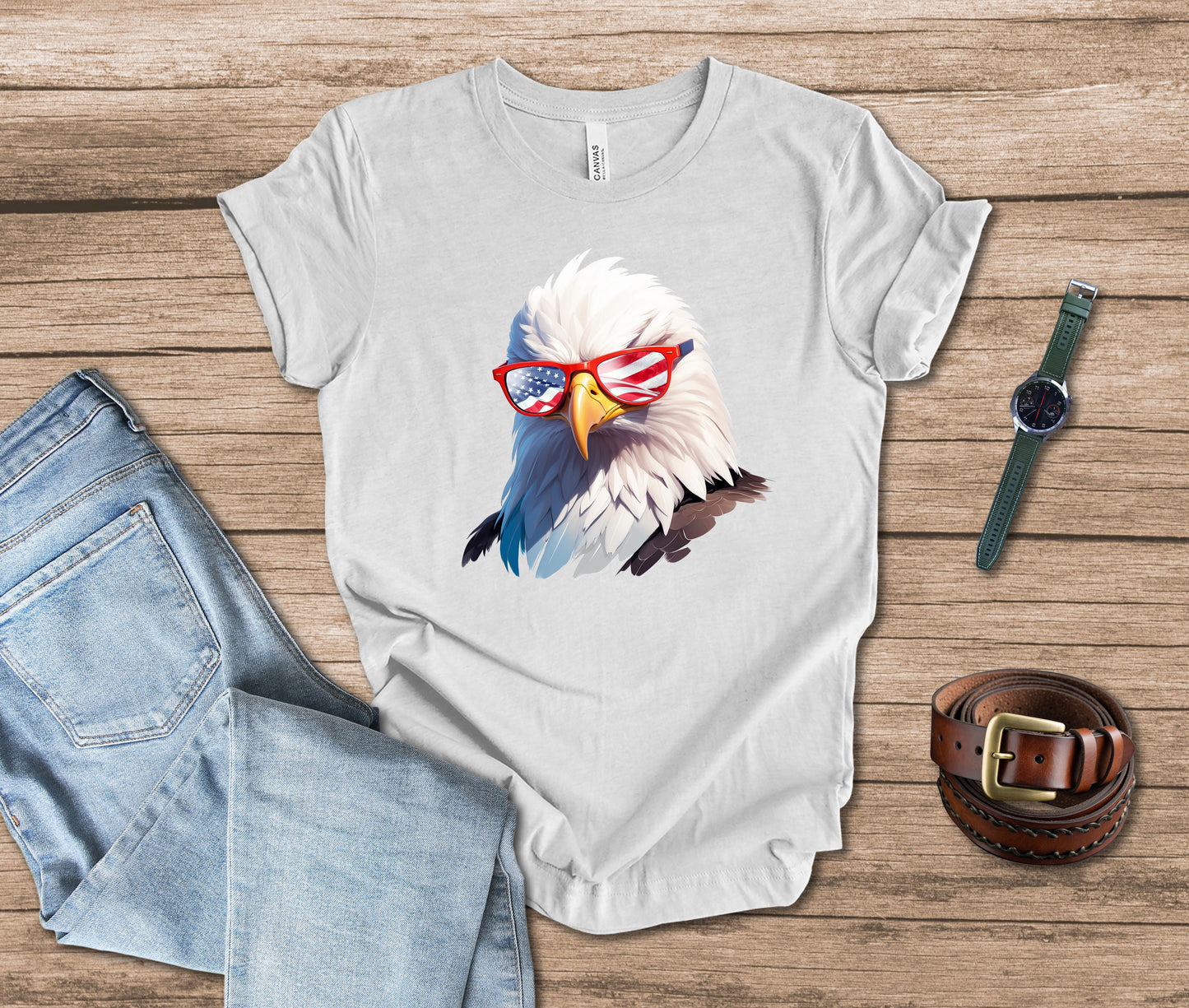 American Eagle in Sunglasses T-shirt