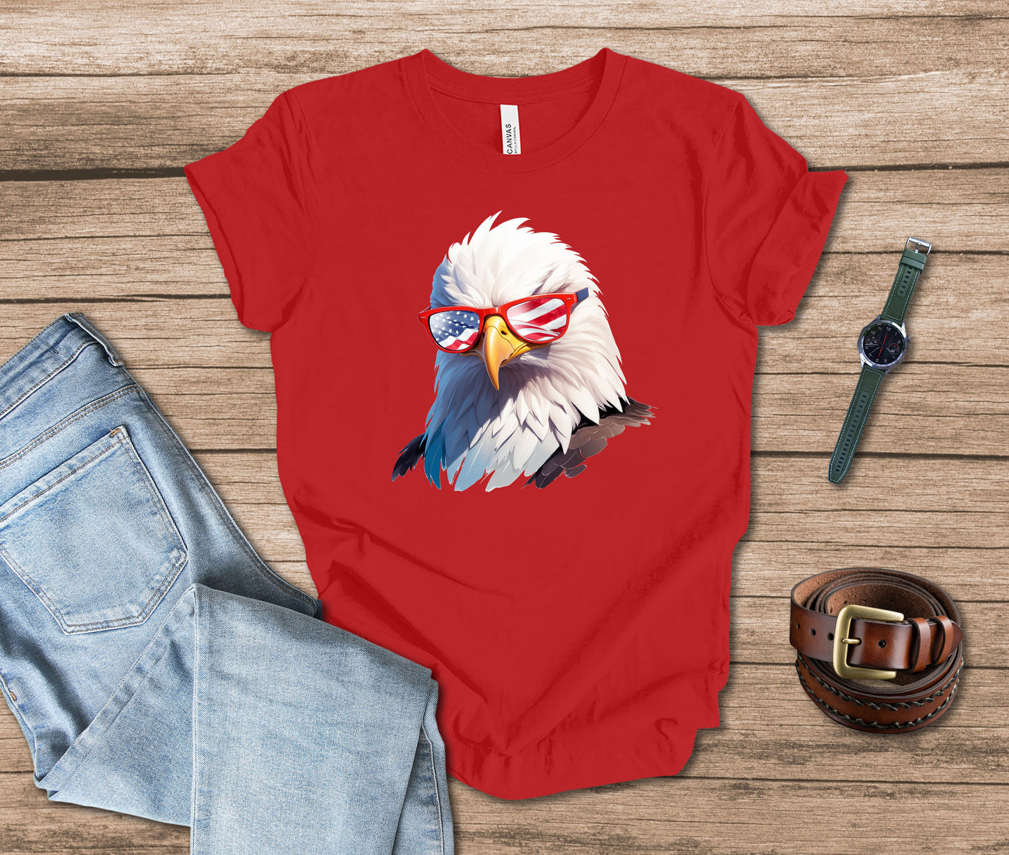 American Eagle in Sunglasses T-shirt