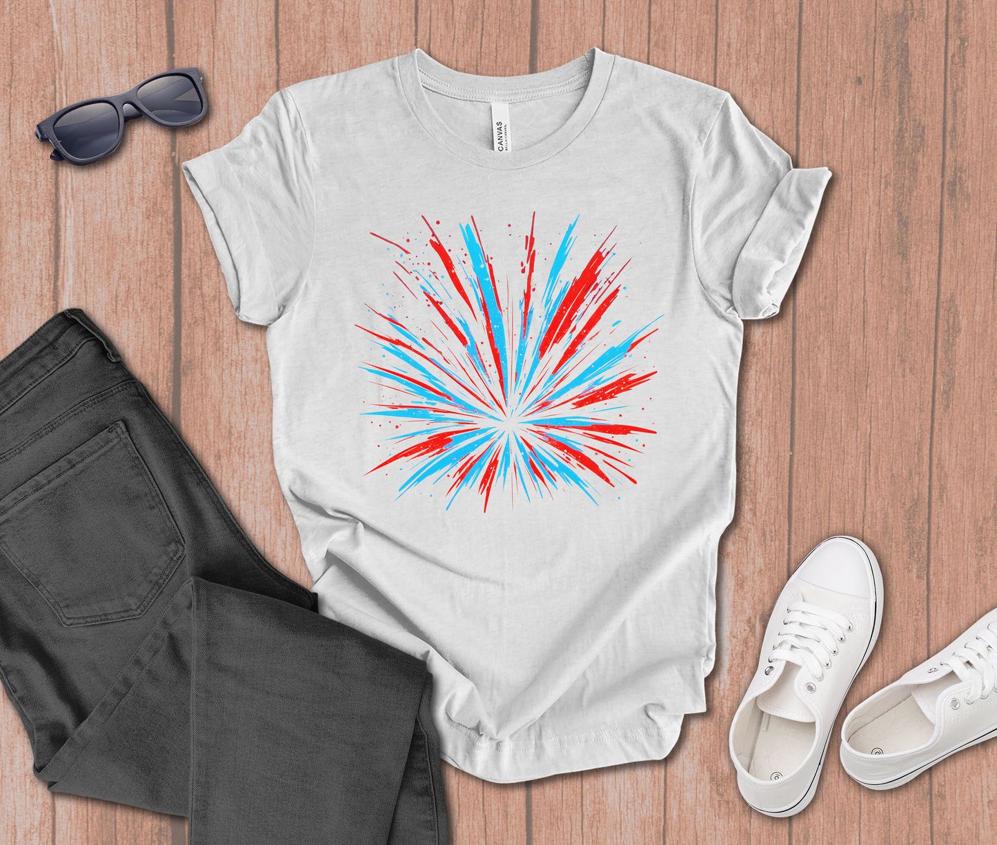 Exploding Fireworks T-Shirt