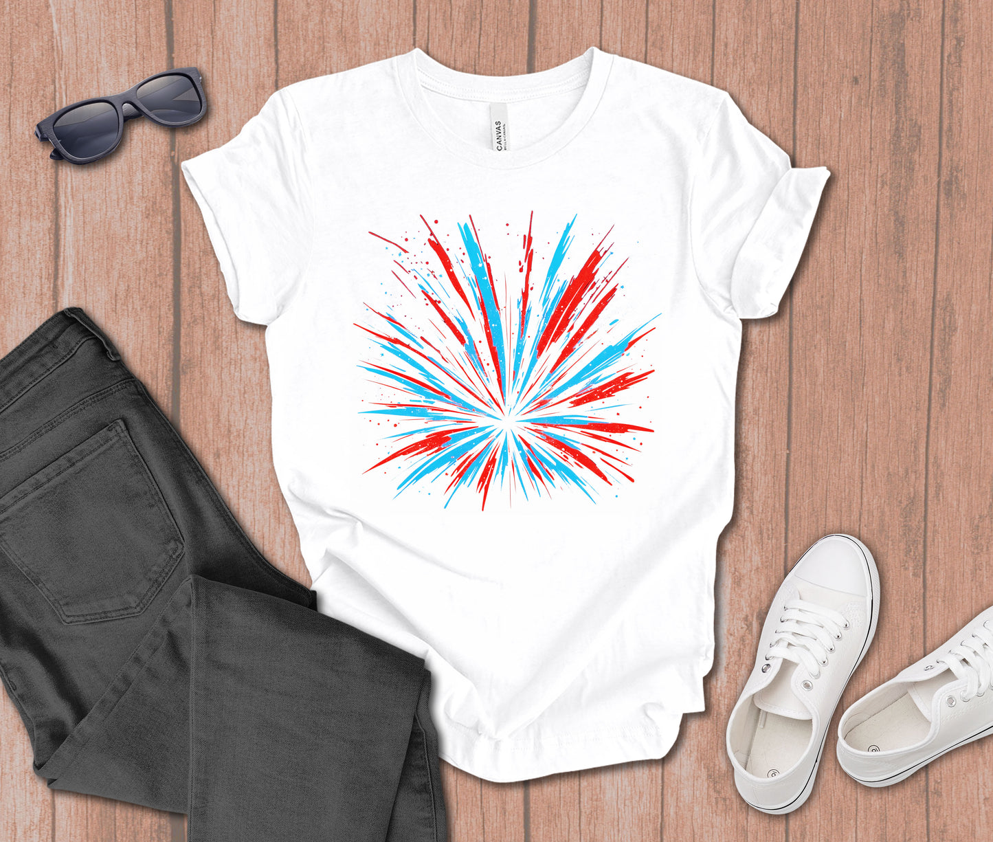 Exploding Fireworks T-Shirt