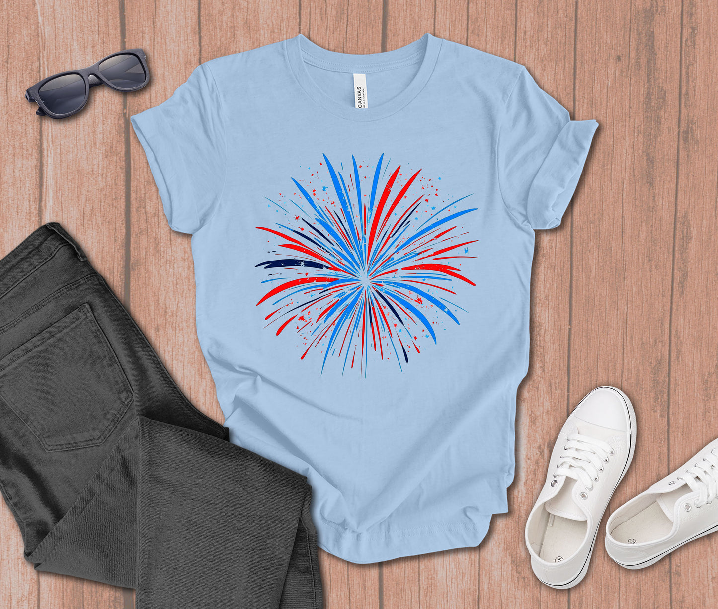 Fireworks Burst T-Shirt