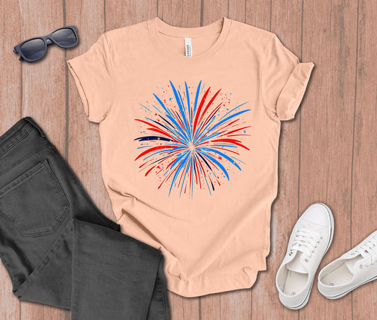 Fireworks Burst T-Shirt