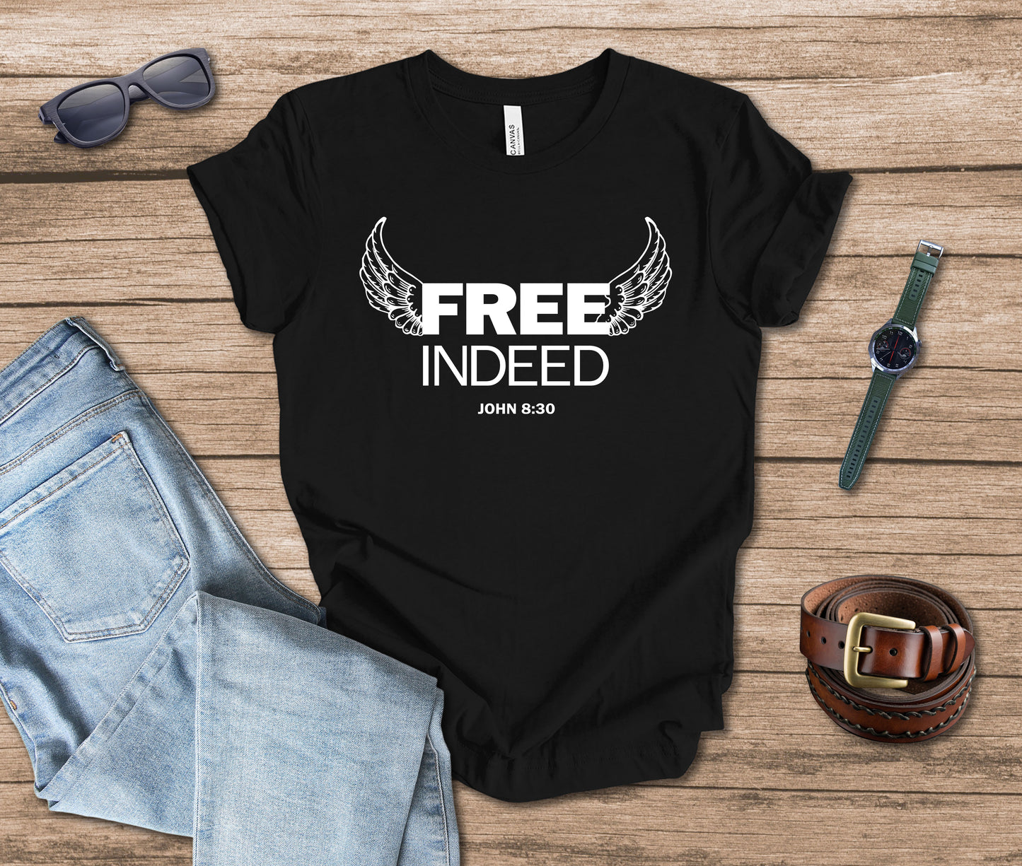 Free Indeed Wings T-Shirt