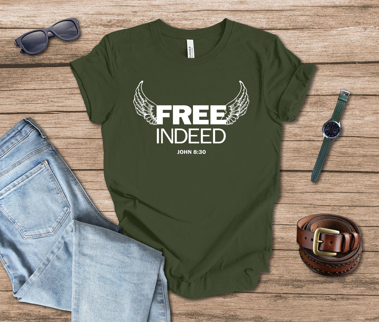 Free Indeed Wings T-Shirt