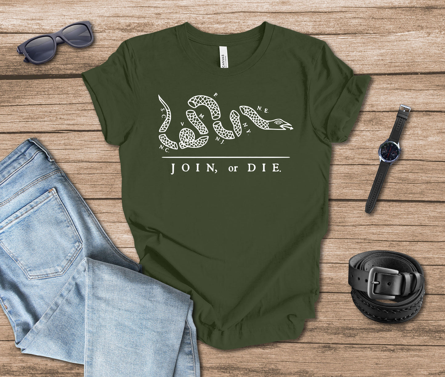 Join or Die Classic T-shirt