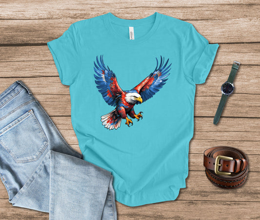 Painterly American Eagle T-shirt