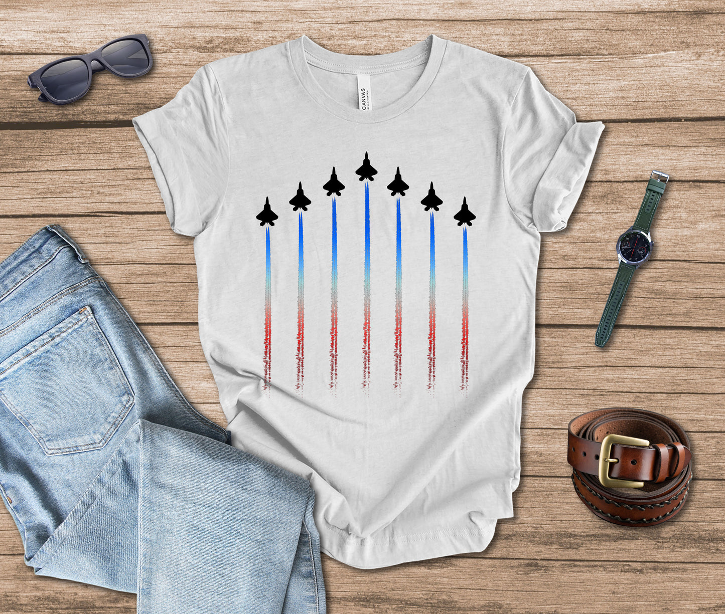 Patriotic Planes T-shirt