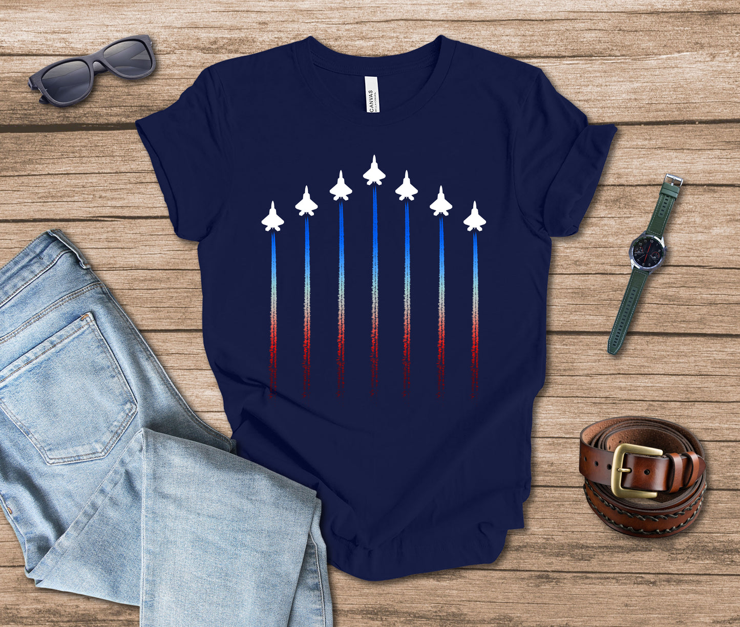 Patriotic Planes T-shirt