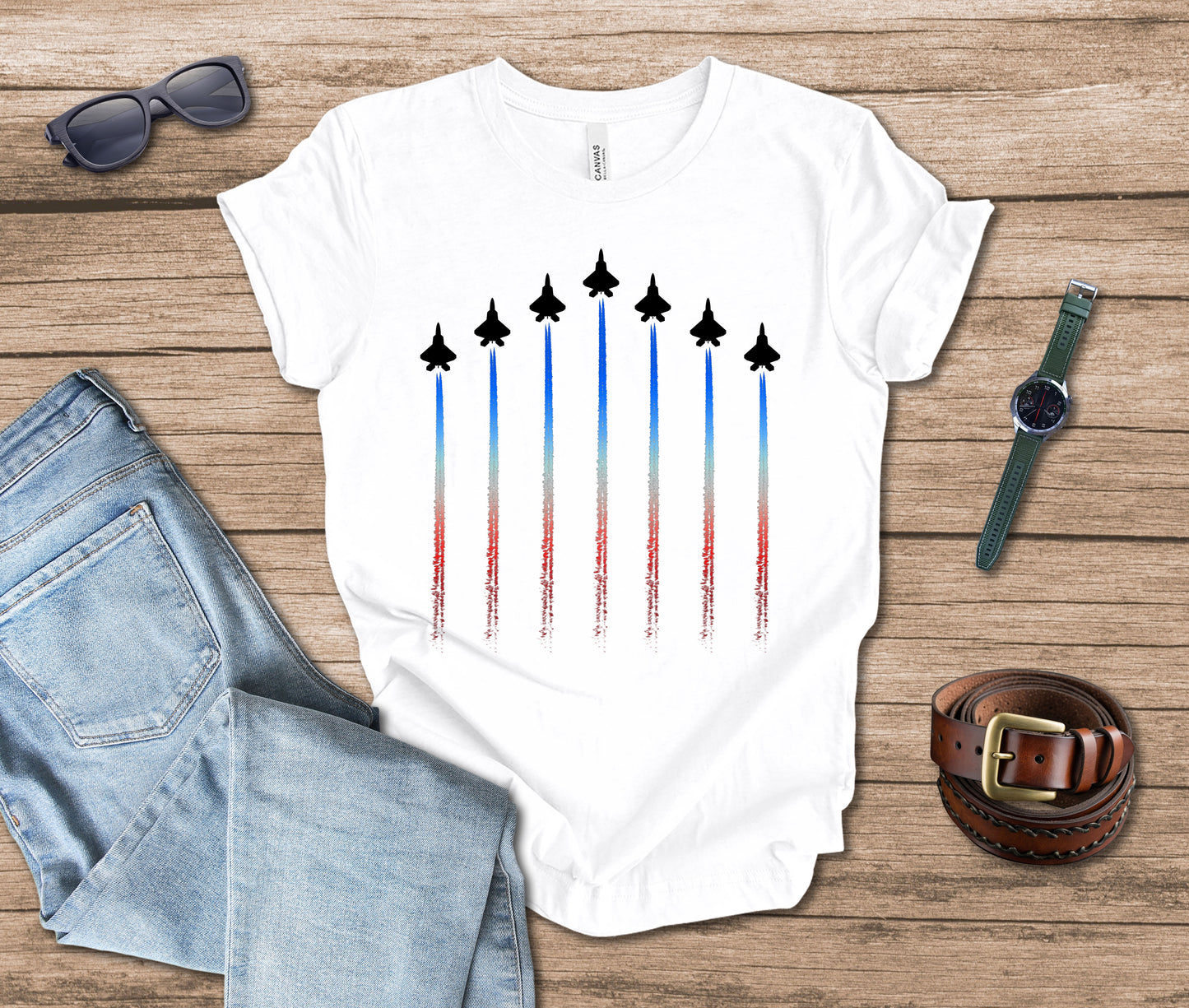 Patriotic Planes T-shirt