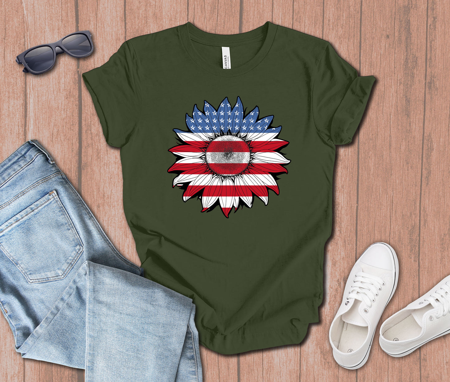 Flag Sunflower T-shirt